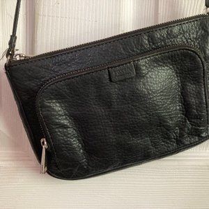 Black Fossil Crossbody Bag